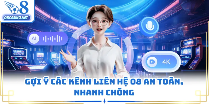 Gợi ý các kênh liên hệ O8 an toàn, nhanh chóng